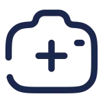 Camera Add SVG Icon